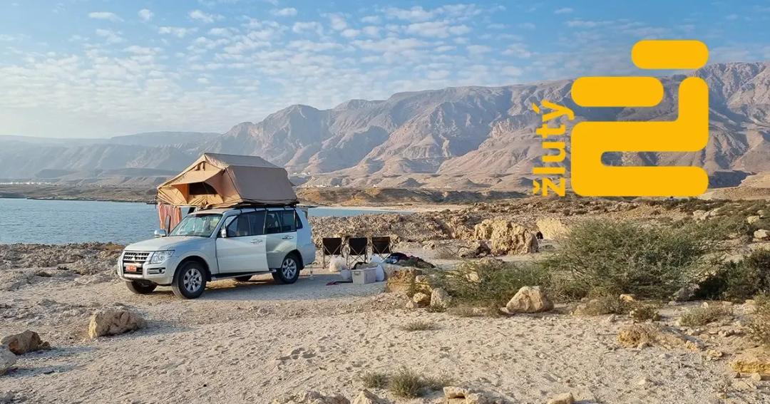 Kempování s dětmi v ománské poušti 