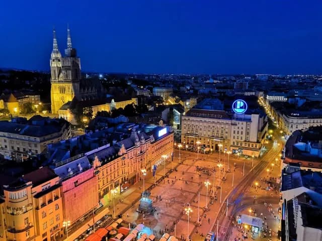 Festival světel Záhřeb a termální lázně